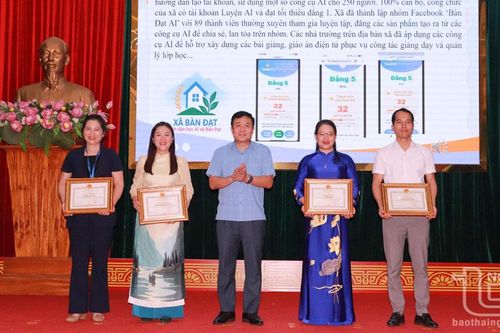 Phú Bình đạt nhiều kết quả trong công tác chuyển đổi số
