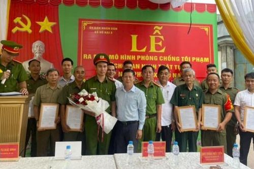 Chốt an ninh trật tự - mô hình giữ bình yên hiệu quả ở xã Hố Nai 3