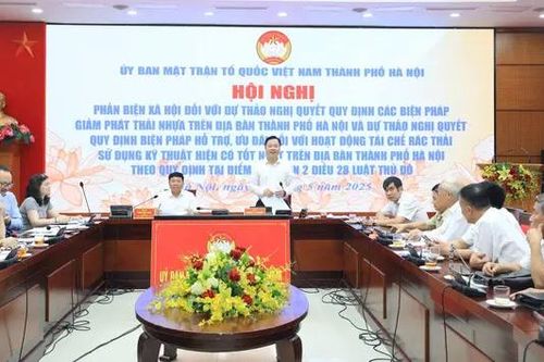 Ban hành hai Nghị quyết bảo vệ môi trường ở Hà Nội là cấp thiết