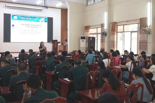 84 học viên được tập huấn công tác kết hợp quân dân y