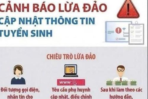 Thủ đoạn lừa đảo thông qua hướng dẫn thi tuyển sinh