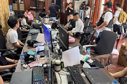 Triệt phá đường dây tổ chức đánh bạc gần 1.300 tỷ đồng tại Lào