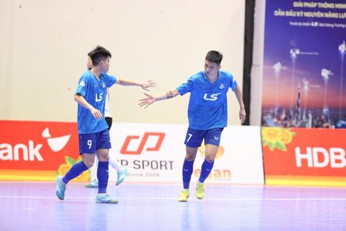 Futsal HDBank VĐQG 2025: Thái Sơn Bắc thắng đậm Hà Nội
