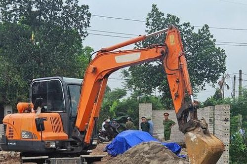 Xã Sơn Đông (thị xã Sơn Tây) cưỡng chế tháo dỡ các công trình vi phạm