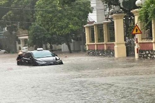 Mưa lớn gây úng ngập, sạt lở đất tại nhiều tỉnh miền núi phía Bắc