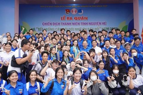 Hà Nam, Đồng Tháp khởi động Chiến dịch Thanh niên tình nguyện Hè năm 2025