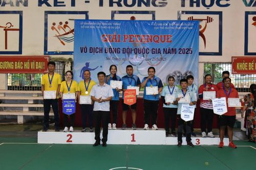 Bế mạc Giải Bi sắt vô địch đồng đội quốc gia năm 2025