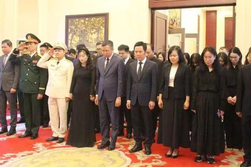 Đại sứ quán Việt Nam tại Trung Quốc tổ chức Lễ viếng nguyên Chủ tịch nước Trần Đức Lương