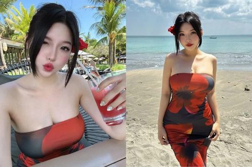 'Cô bé bán quần áo' Sài thành giao diện đi biển cực cuốn