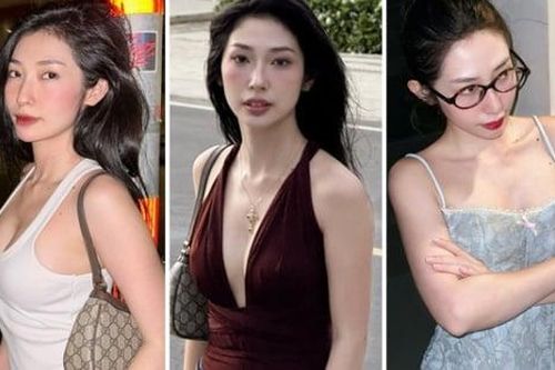 Cách Khổng Tú Quỳnh 'hack tuổi' với áo yếm kết hợp jeans cạp trễ