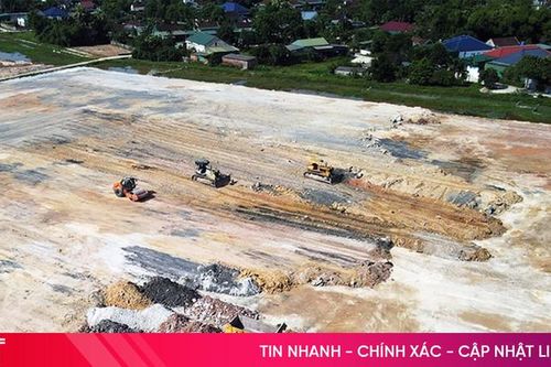 Dồn sức thi công Dự án Khu công nghiệp VSIP Hà Tĩnh