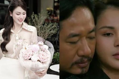Nhan sắc như hoa hậu của mỹ nhân quê Tuyên Quang vừa vào vai người yêu bố Chính trong 'Cha tôi người ở lại'