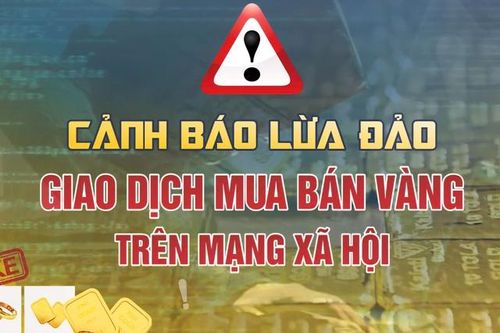 Huế cảnh báo thủ đoạn lừa đảo giao dịch mua bán vàng trên mạng xã hội