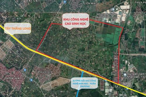 Hà Nội quy hoạch Khu công nghệ cao sinh học ở 4 phường của quận Bắc Từ Liêm