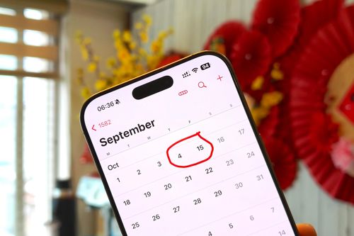 Lý do lịch trên điện thoại thiếu 10 ngày