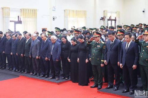 Quảng Ngãi cử hành trọng thể Lễ truy điệu nguyên Chủ tịch nước Trần Đức Lương