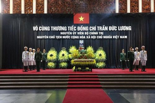 Lễ truy điệu, lễ an táng nguyên Chủ tịch nước Trần Đức Lương