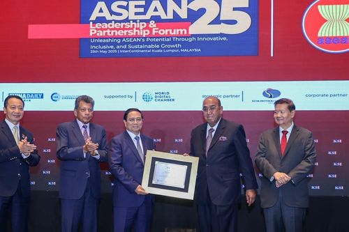 Viện KSI vinh danh Thủ tướng Phạm Minh Chính là Nhà Lãnh đạo ASEAN tiêu biểu năm 2025