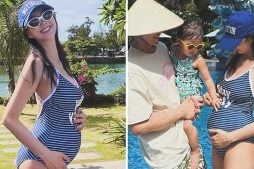 Ji So Yeon đăng ảnh bụng bầu, mê mẩn với cảnh đẹp Đà Nẵng