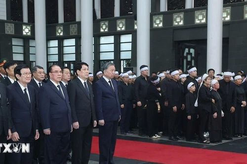 Lễ truy điệu nguyên Chủ tịch nước Trần Đức Lương tại Hà Nội