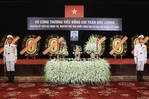 Lễ truy điệu nguyên Chủ tịch nước Trần Đức Lương tại Thành phố Hồ Chí Minh