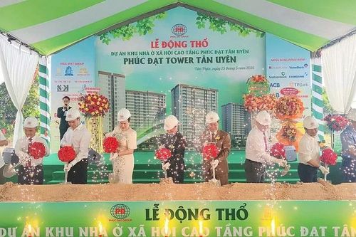 Bình Dương: Khởi công xây dựng 1.000 căn nhà ở xã hội