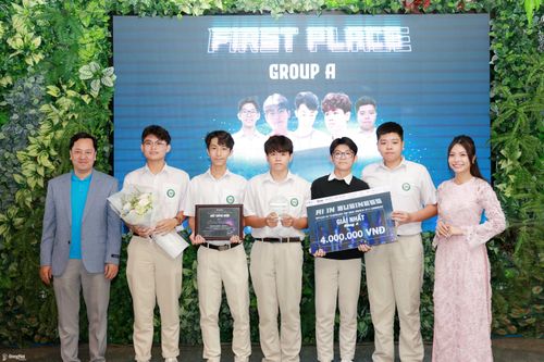 Học sinh Trường Song ngữ Lạc Hồng đoạt giải nhất cuộc thi ứng dụng AI trong kinh doanh