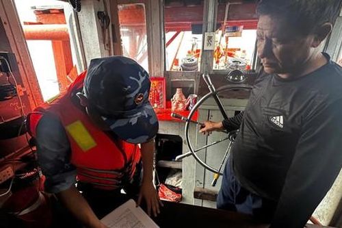 Bắt thêm tàu cá chở 60.000 lít dầu trái phép gần đảo Thổ Chu ở Kiên Giang