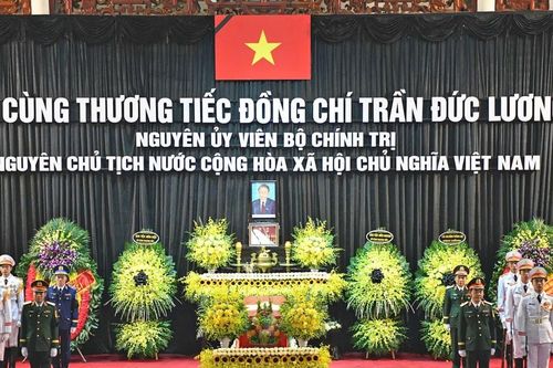 Lễ truy điệu nguyên Chủ tịch nước Trần Đức Lương tại Hà Nội