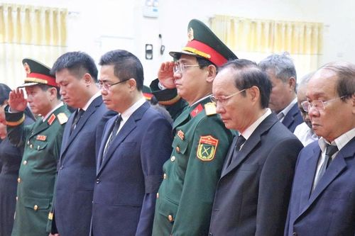 Quê nhà Quảng Ngãi cử hành trọng thể Lễ truy điệu nguyên Chủ tịch nước Trần Đức Lương
