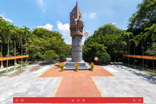 Trải nghiệm bản đồ số các khu di tích lịch sử văn hóa Công an nhân dân