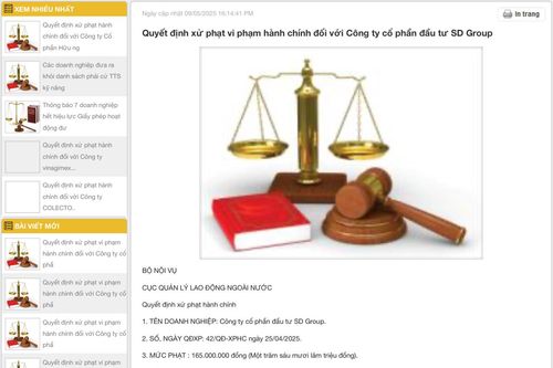 Hàng loạt doanh nghiệp xuất khẩu lao động bị xử phạt