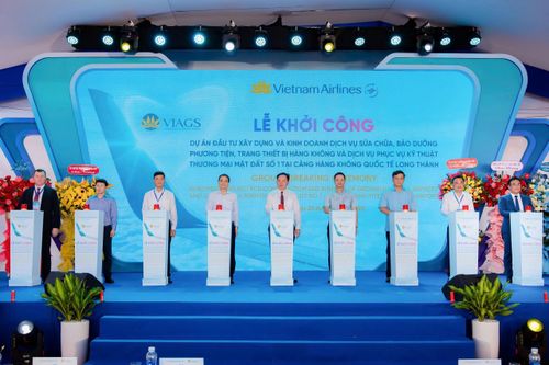 Vietnam Airlines khởi công dự án dịch vụ mặt đất ở sân bay Long Thành