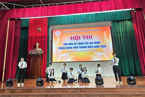 Thanh niên tìm hiểu về công tác gia đình