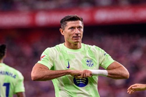 Lewandowski lập cú đúp, Barcelona thắng trận cuối cùng của mùa giải