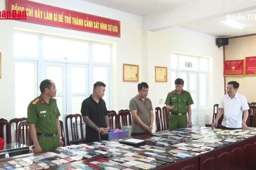 Triệt phá ổ nhóm trộm cắp, tiêu thụ tài sản tại chùa Tam Chúc