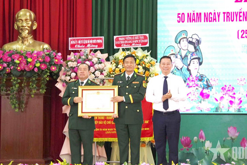 Bộ đội Biên phòng tỉnh Tây Ninh kỷ niệm 50 năm Ngày truyền thống