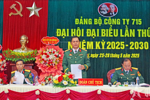 Đảng bộ Công ty 715 đột phá ứng dụng chuyển đổi số vào thực hiện nhiệm vụ
