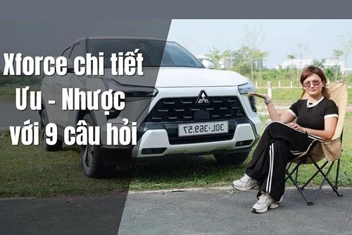 Đánh giá Mitsubishi Xforce Ultimate - SUV gia đình thực dụng