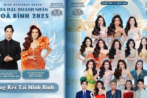 Khởi động cuộc thi Hoa hậu Doanh nhân Hòa Bình 2025: Vẻ đẹp thịnh vượng song hành cùng sứ mệnh hòa bình