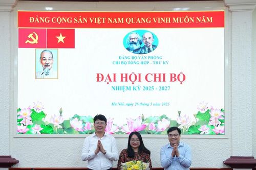 Chi bộ Tổng hợp – Thư ký tổ chức thành công Đại hội nhiệm kỳ 2025-2027