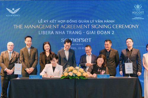 KDI Holding 'bắt tay' The Ascott Limited quản lý vận hành Somerset Nha Trang