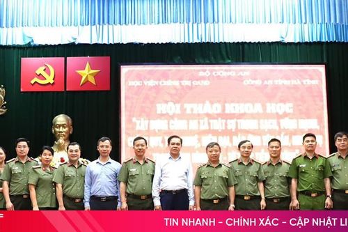 Xây dựng công an xã vững mạnh, chính quy, hiện đại nhìn từ thực tiễn ở Hà Tĩnh
