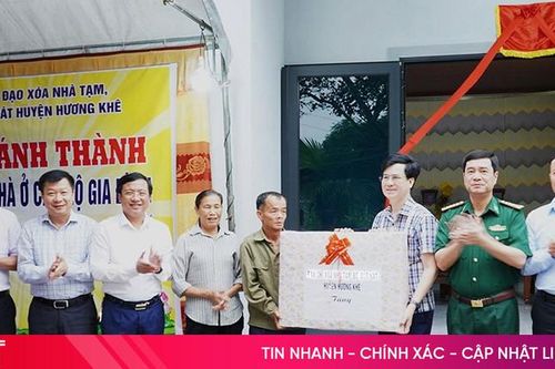 Hương Khê xây dựng, sửa chữa 1.624 nhà ở cho hộ nghèo, người có công