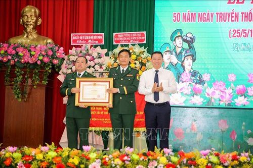 Xây dựng 'thế trận lòng dân' vững chắc trên khu vực biên giới Tây Ninh