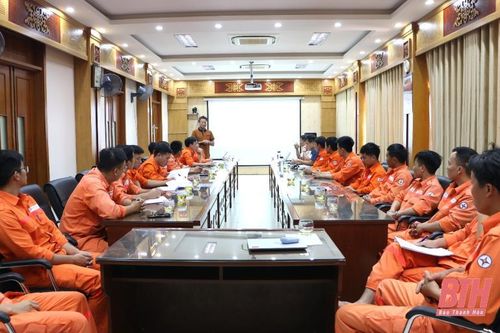 Thủy điện Trung Sơn hoàn thành huấn luyện lực lượng sơ cứu, cấp cứu năm 2025