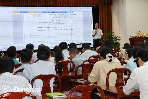 Tập huấn sử dụng hệ thống quản lý điều hành Đồng Nai-s
