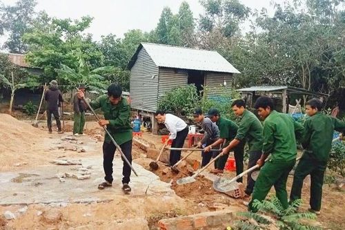 Ia Pa phát huy vai trò các đội xung kích trong xóa nhà tạm, nhà dột nát