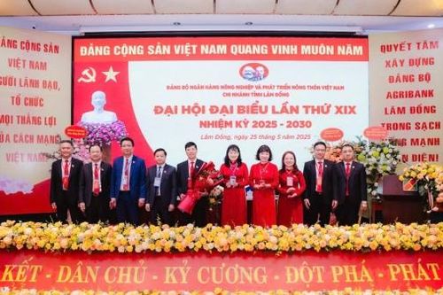 Agribank chi nhánh tỉnh Lâm Đồng tổ chức Đại hội Đảng bộ lần thứ XIX (nhiệm kỳ 2025-2030)