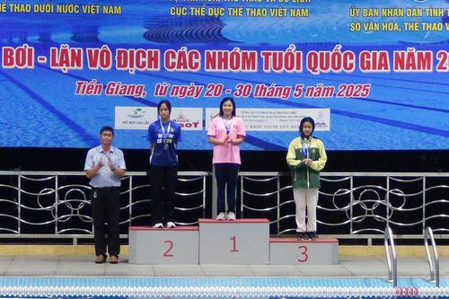 Phú Thọ gặt hái 'Vàng' tại Giải Bơi - Lặn Vô địch các nhóm tuổi Quốc gia
